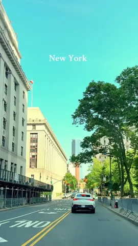 Driving in New York City 🇺🇸🏙️#usa_tiktok #manhattan #nyc 