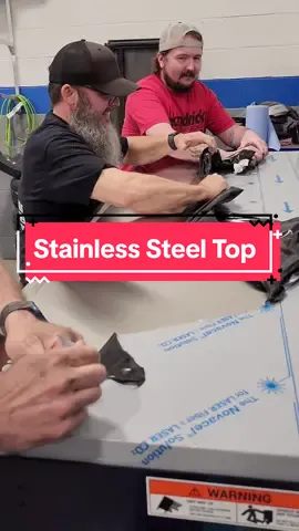 Tyler adding a stainless steel top to his Mac Tools Macsimizer. Thank you Tyler!!!!! #mactools #mactoolstruck #mechanics #deiselmechanic #heavydutymechanic #dewalt_diva #toolstorage 