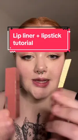 Quick Lip liner + lipstick tutorial #makeup#makeupartist#makeupvideos#makeuptutoria I#beginnermakeup#makeupforbeginners#beauty#mak euptips