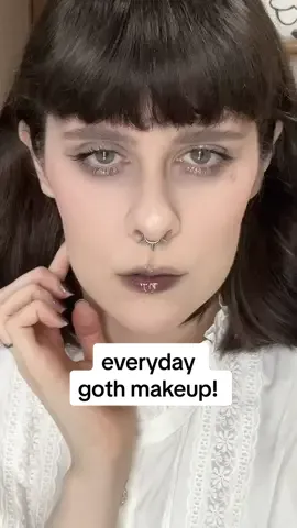 no goth police pls 🫶🖤 #jbeauty #cbeauty #flowerknows #canmake #girlcult 