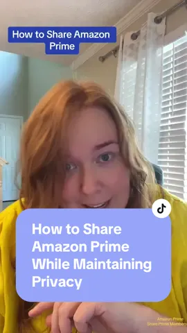 How to Share Amazon Prime while keeping your purchases private! Friends don’t let friends pay too much for Amazon prime.  #amazonprime #shareamazonprime #sharingamazonaccountwithspouse #BookTok #amazontipsandtricks 