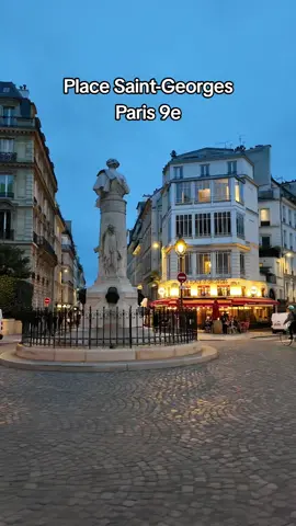 Place Saint-Georges Paris 9e #paris #paris9 #placesaintgeorges #parismaville #visiteparis #parisjetaime 