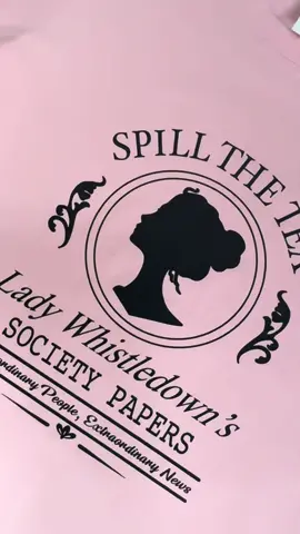 #bridgerton #bridgertonnetflix #bridgertonseason3 #bridgertonmerch #ladywhistledown #spillthetea #penelopefeatherington #bridgertonscandal #bridgertonshirt 