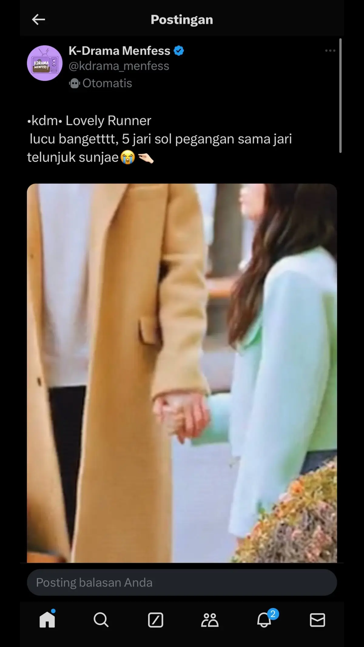 tangan hyeyoon kicik bandingin sama tangan bws 😭🖐🏻💗  #byeonwooseok #lovelyrunner #fypシ゚viral 