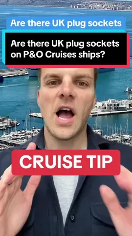 UK plug sockets on cruise ships? Yes - on some - including P&O Cruises. If you’re a first time cruiser, this video explains more! Be aware you offically CAN’T plug extension leads into them! #cruise #cruiseship #cruiselife #cruisetips #cruisehacks #newtocruising #pocruises #pandocruises 