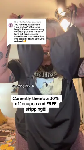 Replying to @Danielle curvy shorties unite!!   Currently there is a 30% off coupon and free shipping. Latger sizes tend to sell quick. If your color and size is in stock and you’ve wanted this one, go grab it! #bloomingjelly #tummycontrolswimwear #plussize #plussizeswimwear #plussizefashion #tiktokshopsummersale 