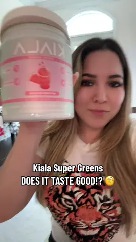Kiala Super Greens does it taste good?! 🧐🤯 ummmmmmm If you got a sweet tooth and like the taste of jolly ranchers then YES!Yea!YES!👏🤩🤯 #greensthattastegood #fypage #foryou #fyp #viralkiala #viralgreens #powderedgreens  #kiala #kialagreens #kialanutrition #kialawatermelonslush @kialanutrition #greens #greenspowder 