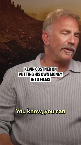 Kevin Costner shares what drives him to pursue and fund certain films. The actor co-wrote, directed and stars in his new film, 