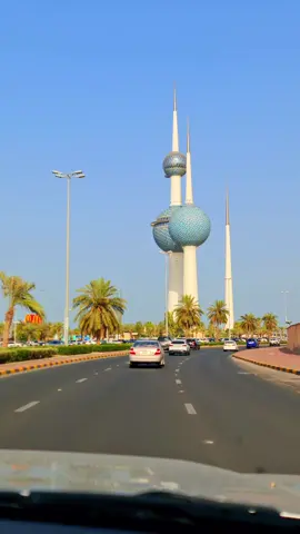 Kuwait tower 🗼#kuwait #city #maliya #foryou #kuwait_tiktoker 