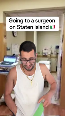 Who has been to a surgeon like this #Comedy #StatenIsland #Surgery #Hospital #Doctor #Medicine #explorepage #FunnyVideos