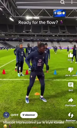 #pourtoi #foryou #equipedefrance #mbappe #konate #dance 