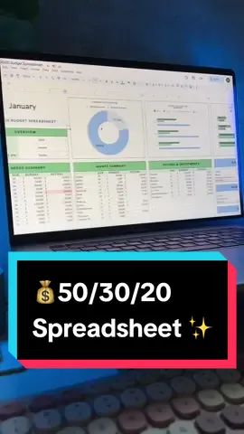 I thought saving money was impossible, until this spreadsheet proved me wrong! ✨ #googlesheets #googlesheetstutorial #exceltips #budgeting 