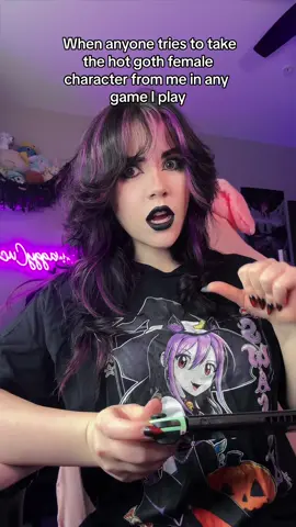 The stereotype is true, let me play the hot woman character😩 #gothic #gothicgirl #alt #altgirl 