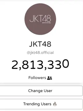 @jkt48.official followers jkt48...  #fyp #like #jkt48 