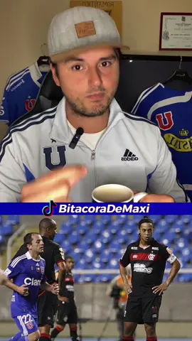 ¿Qué tan fuerte era el Flamengo de Ronaldinho que recibió un 4-0 de la U en Brasil? 🤔🔵🔴 #udechile #chile #futbol #ronaldinho #copasudamericana #flamengo 