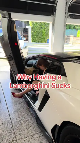 Why having a lamborghini sucks #fyp #foryou #millionaire #motivation #lamborghini 