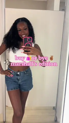 I barely found anything…. I love marshalls. I love shopping 🛍️  #buyorbye 
