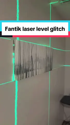 Replying to @shane woodard might have glitched for you #laserlevel #construction #tvmounting 