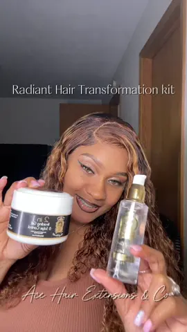 These are TOP OF THE LINE PRODUCTS & @Ace Hair Extensions & Co. have made them available right here on the #tiktokshop . First time shoppers will get an additional percentage off #hairserum #edgecontrol #acehairextensionsco #hairtransformationkit 
