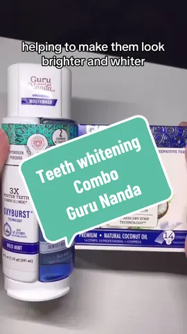 Teeth whitening Combo #oralcare #teethwhitening #mouthwash #essentialoils #freshbreath #whiteningstrips @Pearl 