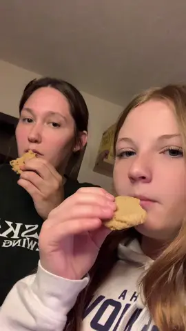When your first one is old enough to sneak snacks with you while your youngest naps. He literally woke up during this. He smelled the cookies. 😂😂 #fyp #foryou #foryoupage #dessert #toddlersoftiktok #toddlermom #momtok 