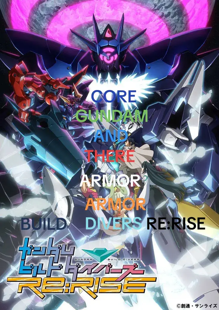 All core gundam and there armor #Fyp #gundam #hatena 