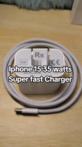 Best Charger for iPhone 15. #35wattsiphonecharger #iphonecharger #superfastcharger #20wattsiphonecharger 