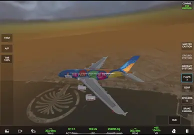 REAL FLIGHT SIMULATOR✈️👨🏻‍✈️ A380-800 DUBAI🔥 #CapCut #rfs #realflightsimulator #foryou #fyp #ฟีดดดシ #เทรนด์วันนี้ #อย่าปิดการมองเห็น #เปิดการมองเห็น #aviation #เครื่องบิน #a380 #ดูไบ 