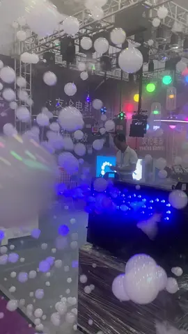 Professional rgb smoke fog bubble machine#bubblemachine #bubblestage #party #wedding 