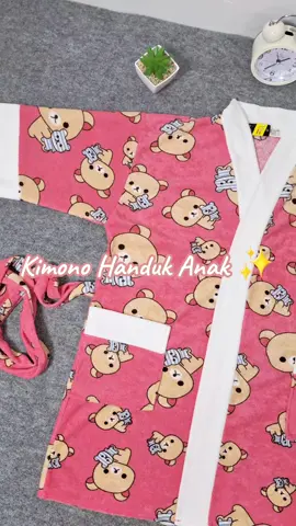 Kimono Handuk Anak Motif Boneka Gemesh 🥰 #kimonohanduk #kimonohandukanak #handukkimono #handukkimonoanak #promoguncang66 