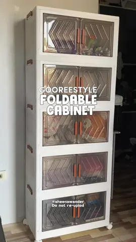 Gooreestyle Foldable Cabinet #cabinet #drawer #organizer #storage #foldablecabinet #storagecabinet #drawercabinet #plasticdrawer #kitchencabinets #pantryorganization #trending #trendingnow 