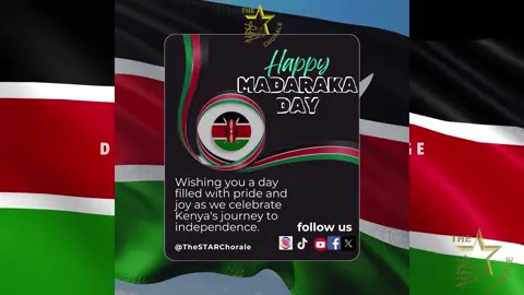 Happy Madaraka Day to All Kenyans! Let’s Celebrate our freedom and embrace our roots and future to where we are! Our Future is Bright #sharethelove #madarakaday #music #kenyan 