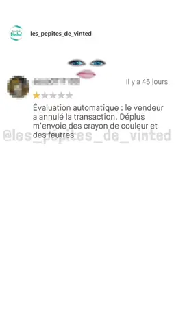 Chaque évaluation cache une histoire 😌 #vinted #notes #pepitesdevinted #evaluation #etoiles #avis 