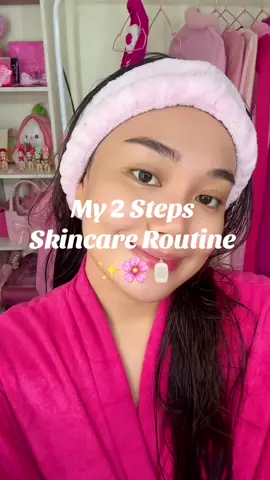 My 2 steps Skincare Routine ✨🫶🏻🌸🧴 #fairyskin @FAIRY SKIN BEAUTY PRODUCTS 