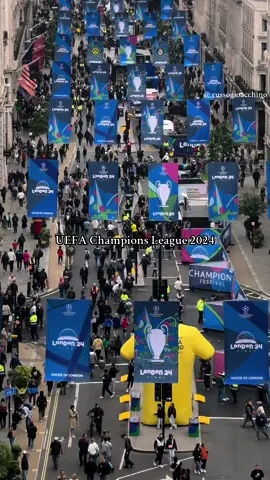 Celebrating the UEFA Champions League 2024 🏆⚽️ 📍 Regent Street  📍 Potters Field Park ( Tower Bridge )  📍 Trafalgar Square 📍 Somerset House 📍 South Bank  #ucl #uefachampionsleague #championsleague #regentstreet #towerbridge #somersethouse #trafalgarsquare #southbank #london #londra #londres 