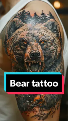 Bear meaning tattoo  #tattoo #bear #vikings 