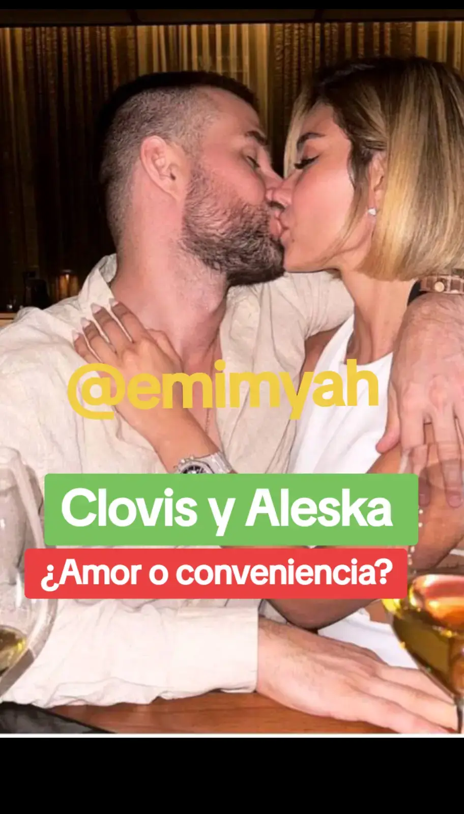 #clovis #lacasadelosfamosos #lacasadelosfamosos4 #parati #foryou #parati #beso #amor #aleska 