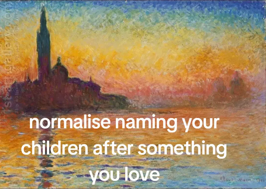 Name your children after something you love #trending #tiktok #fyp ##firestick #parenting 