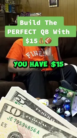 Build The PERFECT QB With $15💰🏈 #nfl #nflfootball #nflrankings #nfldebate #nfltrivia #tombrady #nfltiktok #fypnfl 