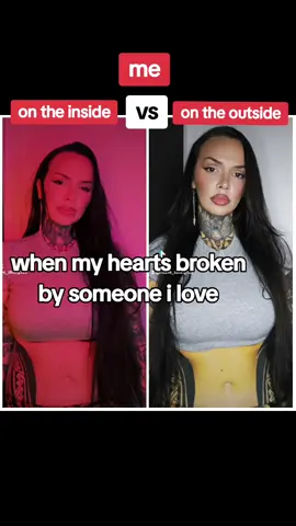 there are two sides to every reaction. some will never be seen. #outside #stoic #inside #broken #trending #tiktok #fy #explore #native #inked #trendingsong #heartbroken #idgaf #attitude 