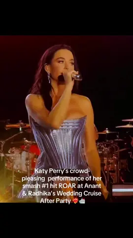 @Katy Perry performing at the Ambani Cruise after party 🛳️🙌🏽