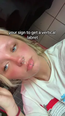 #verticallabret #piercing##foryou 