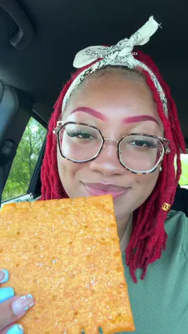 Trying the *New* @tacobell Cheez-it items. 🔔 the cheez-it by itself was really salty. The crunchwrap 7/10 the tostada 7.1/10. Cheez-it crunchwrap and Cheez-it tostada #asmr #cheezit #asmr #creatorsearchinsights #mukbang #fyp #fypツ #notalkingmukbang #tacobell #tacobellmukbang #bigcheezit #crunchwrap #tacobellcheezeit 