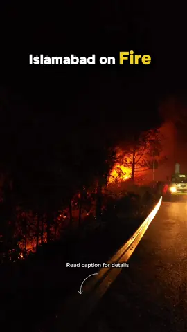 🚨Breaking News🚨 Eyewitness Alert!🔥 Timber mafia caught red-handed setting fire in Margalla Hills Islamabad to cover up their illegal activities! I was heading to lsloo Grill near the KPK entrance on Monal Road, and initially, there was no fire in sight. However, across the valley, there were flames on the mountains. When I returned after 30 minutes, I was shocked to see a massive fire. How could such a significant fire erupt without sunlight? We, Pakistanis, demand action from the authorities to hold those responsible accountable. This needs to be stopped to save Islamabad, to save Pakistan 🇵🇰 #foryou #fyp #foryoupage #viralvideo #viraltiktok  #StopTimberMafia #ProtectOurMountains #JusticeForlslaHills #fire #forest #forestonfire #update #newsupdate #breakingnews #islamabadnews #margallahills #mafia #pakistan #government #incident