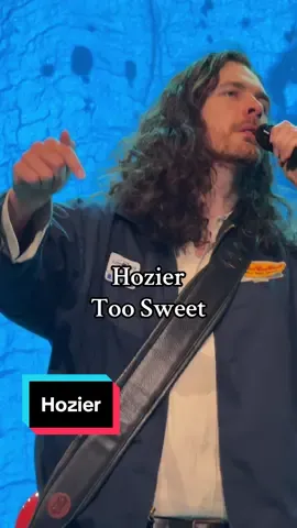 Too Sweet is so fun live! @Hozier #hozier #hoziertok #hozierconcert #unrealunearthtour2024 #toosweet #michigan 
