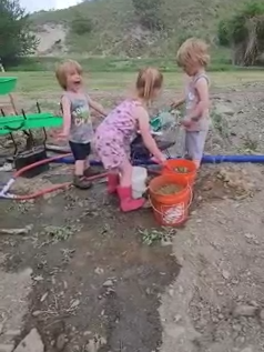 toddlers gold mining! #Gold #kidsoftiktok #toddlersoftiktok #loveit