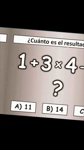 Cuánto es el resultado? #fyp #math 