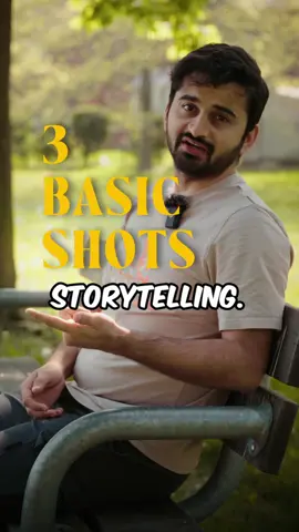 3 Basic Shots for Storytelling . #storytelling #cinematography #videography #videoediting #filmmaking 