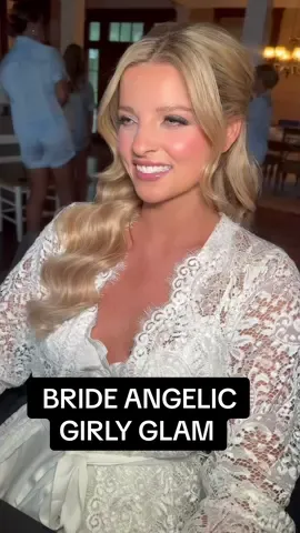 👼Angelic girly wedding day  makeup and hair look on my beautiful bride! Details on my LTK per usual! 💕💍@Sol de Janeiro @Natasha Denona @Dior @Armani beauty @Kosas @Charlotte Tilbury @Luxy Hair Extensions @RMS Beauty @Patrick Ta Beauty @Fenty Beauty @Tower 28 Beauty @YSL Beauty @Westman-Atelier @Sweed Beauty @Anastasia Beverly Hills #weddingmakeup #bridemakeup #weddingglam #bridemakeupartist #softglammakeuplook #glowymakeup #classicbride #modernbride #weddingmakeupartist #bridehairstyle #weddinghairstyle 