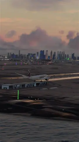 Qatar Boeing 787 Bumpy Landing at Doha. #aviation 